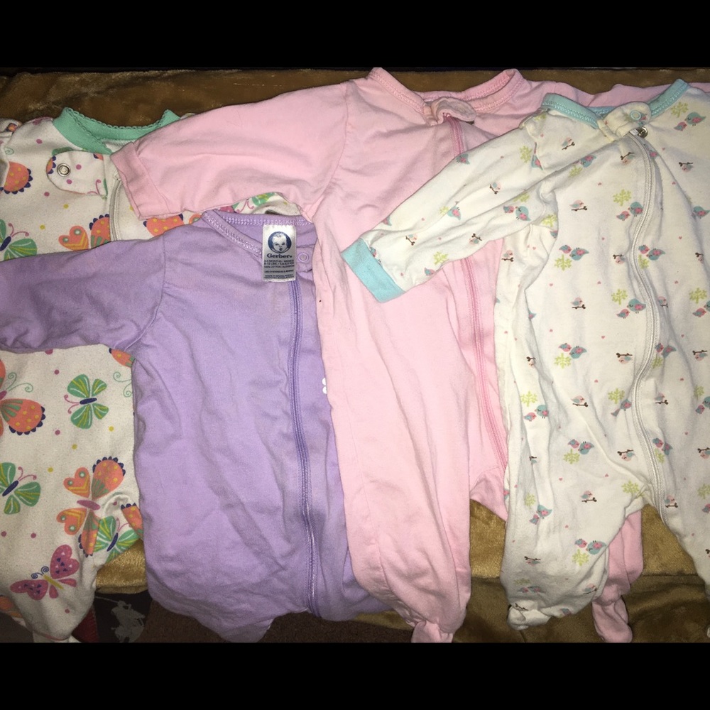 Baby Girl Sleepers